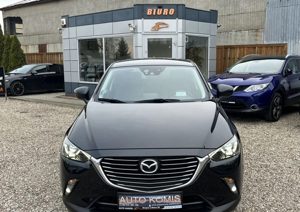 Mazda CX-3 cena 65500 przebieg: 121700, rok produkcji 2016 z Zielona Góra małe 742